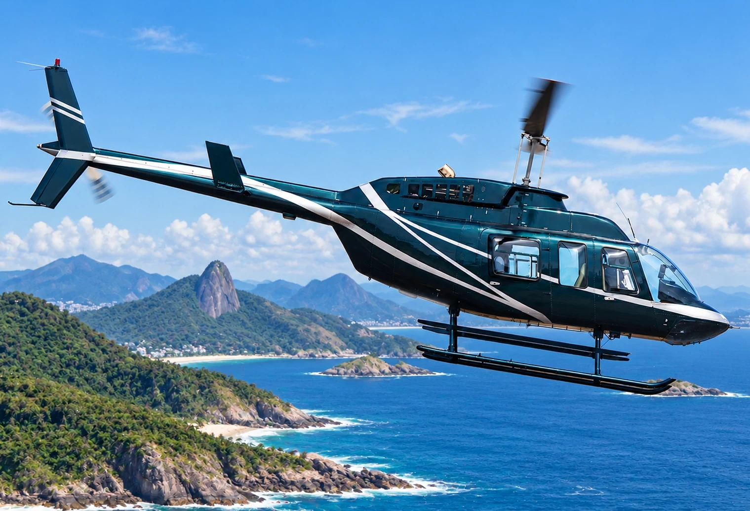 Helicóptero para viagens sob demanda